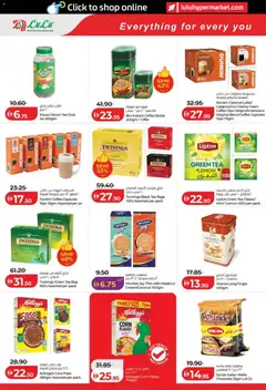 Preview of Lulu Hypermarket - Lulu Savers - Abu Dhabi & Al Ain valid from 01.04.2026 | Page: 36 | Products: Džús, Banány, Čaj, Whisky