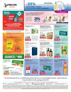 Pingvin Patika Akciós újság - amely érvényes a következő dátumtól: 01.12.2025 | Oldal: 8