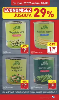  | Page: 11 | Produits: Haricots verts, Beurre