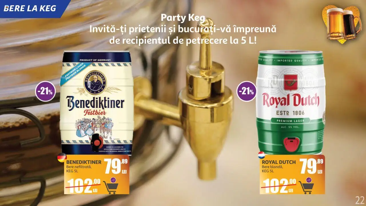 Auchan catalog - Marelui Târg de Bere – valabil de la 11.06.2025 | Pagină: 22 | Produse: Bere