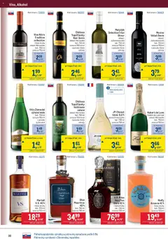 Nové Metro akcie – leták je platný od 10.09.2025 | Strana: 30 | Produkty: Víno, Gin, Alkohol, Rum