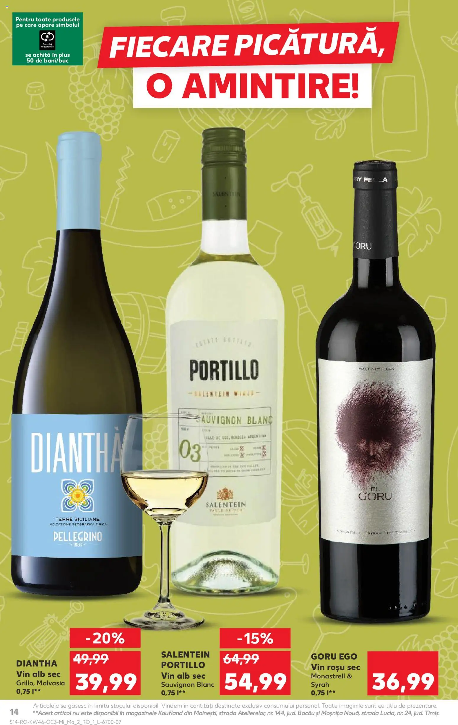 Noul catalog Kaufland – valabil de la 12.11.2025 | Pagină: 14 | Produse: Vin