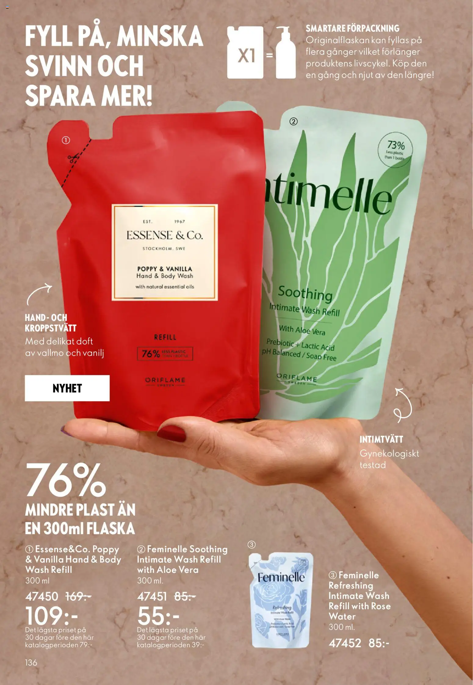 Oriflame reklamblad aktuell från 10.12.2025 | Sida: 136 | Produkter: Doft