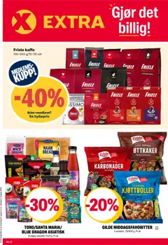 Forhåndsvisning av Coop Extra kundeavis gyldig fra 25.08.2025
