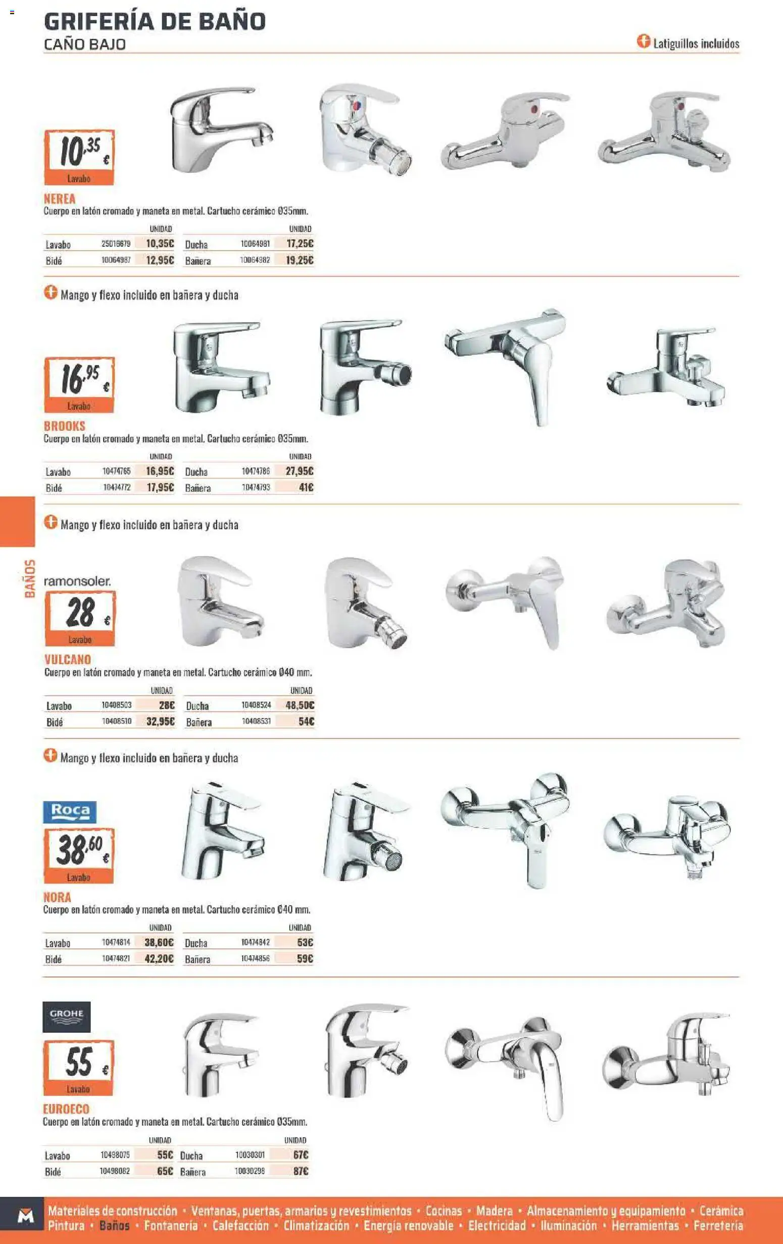 Obramat folleto │ válido desde el 23.03.2026 | Página: 216 | Productos: Ρούτερ, Lavabo, Baño, Ducha