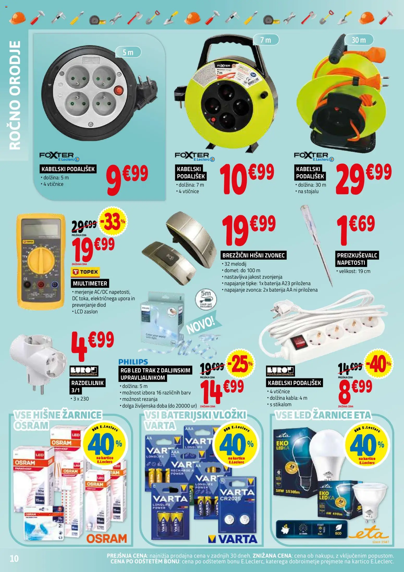 Novi E.leclerc katalog ponudbe – veljaven od 11.02.2026 | Stran: 10