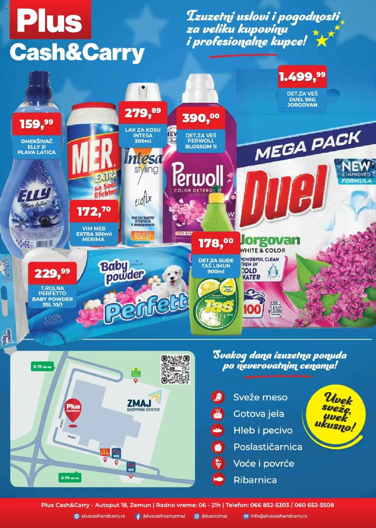 Plus Cash & Carry katalog - važi od 19.09.2025 | Strana: 4 | Proizvode: Telefon, Lak za kosu, Hleb, Pecivo