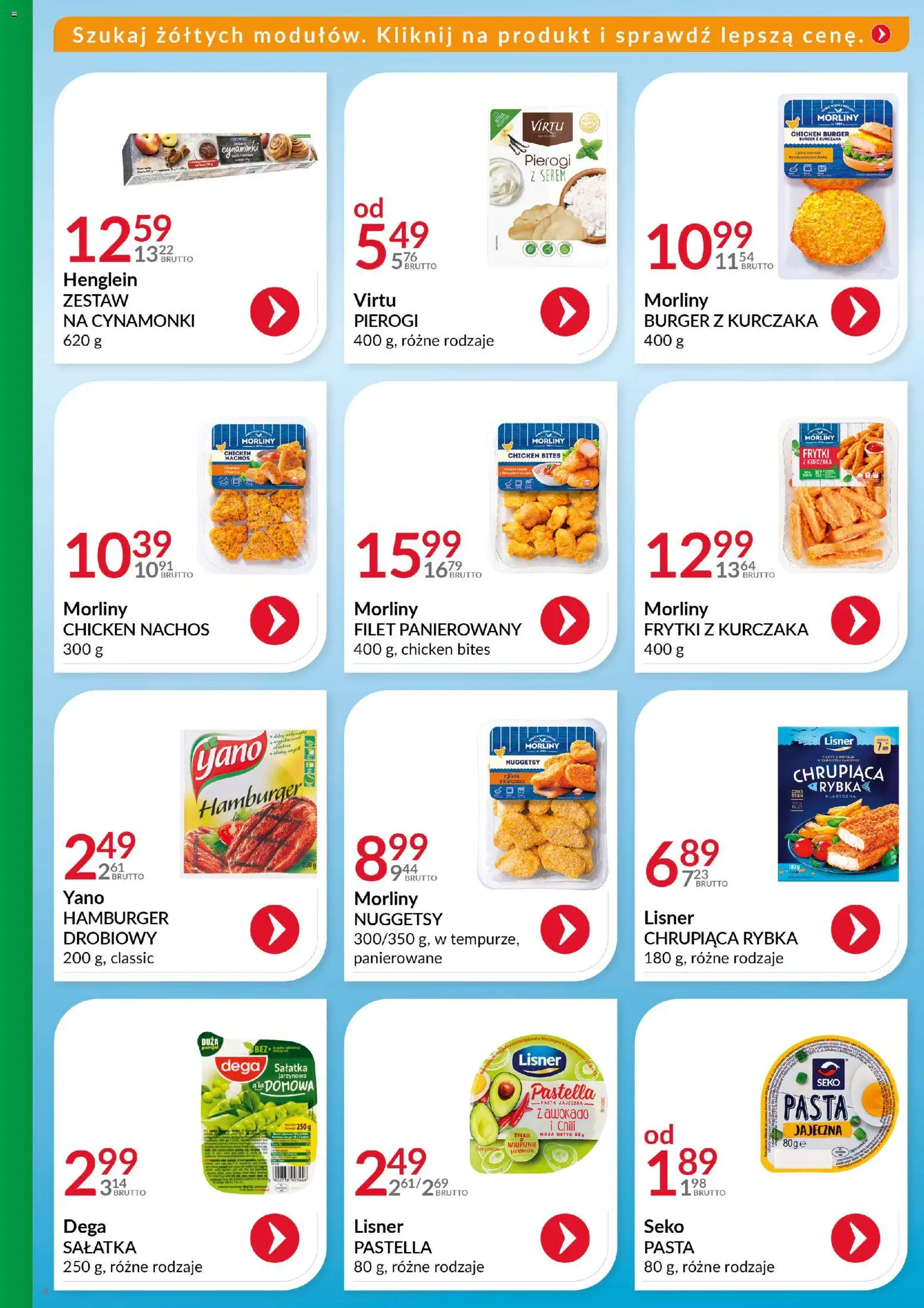 Eurocash Gazetka - Katalog Artykułów Spożywczych od 16.11.2025 | Strona: 7 | Produkty: Pierogi, Nachos, Sałatka, Awokado