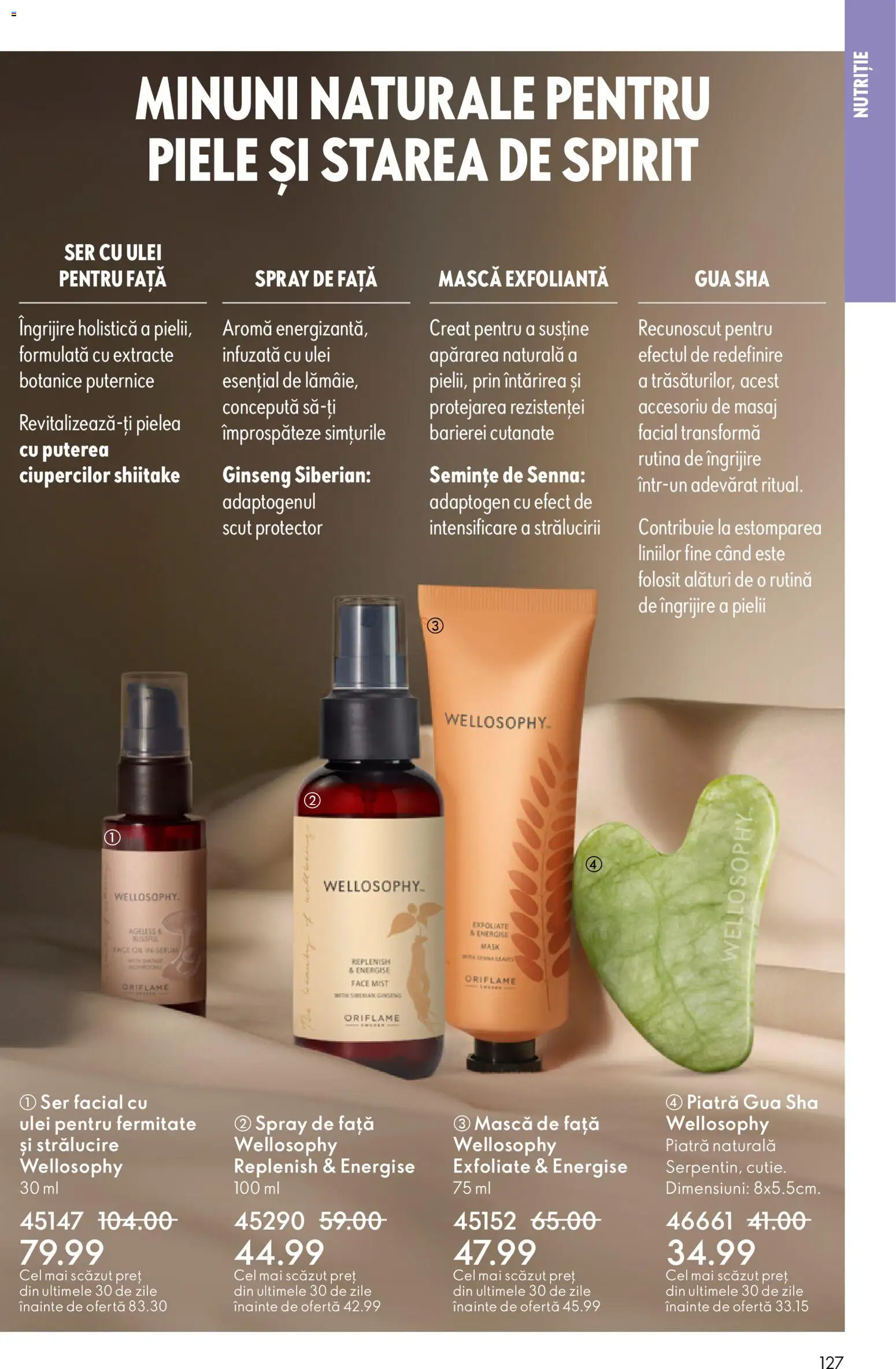 Noul catalog Oriflame – valabil de la 21.01.2026 | Pagină: 127 | Produse: Semințe, Ulei