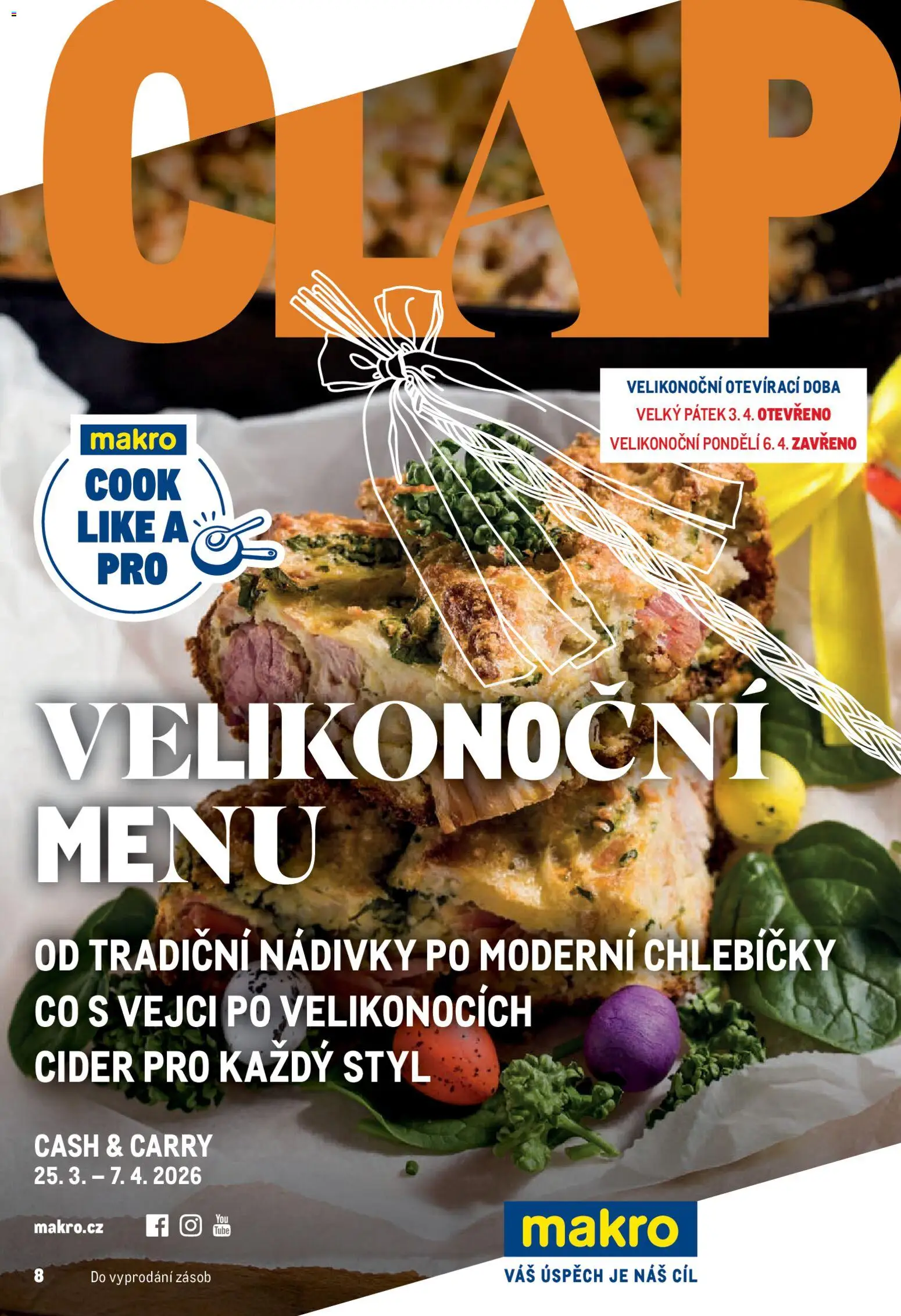 Makro leták - Pro milovníky jídla od 25.03.2026 | Strana: 1 | Produkty: Cider