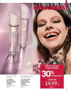 Pré-visualização Pur Blanca Eau de Toilette em Spray Para Ela, Frésia Branca. Peónia. Rosa Branca. Eau de Toilette em Spray Para Ela válido de 01.01.2026 | Página: 9