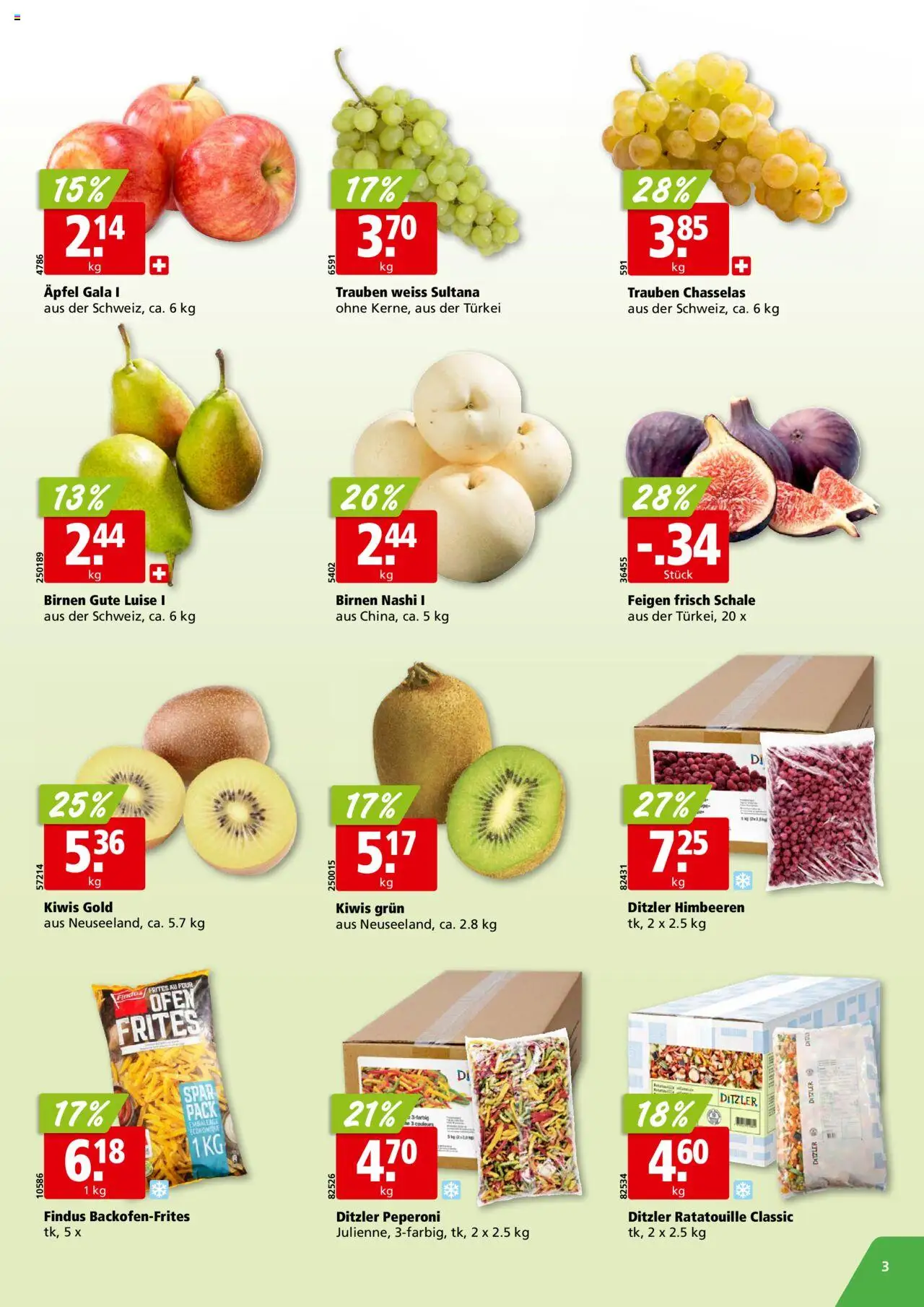 Aligro Aktionen – gültig ab 15.09.2025 | Seite: 3 | Produkte: Äpfel, Ofen