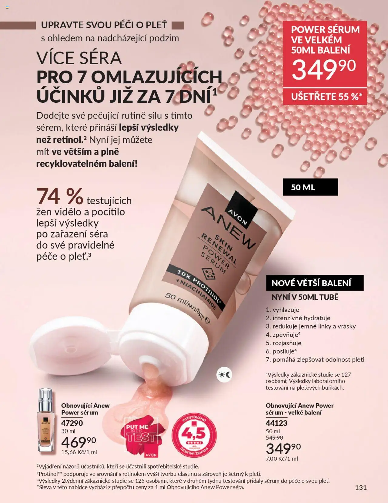 Avon katalog 9/2025 od 01.09.2025 | Strana: 133 | Produkty: Test, Sérum
