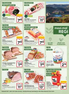 Maximarkt Flugblatt ab 23.10.2025 gültig | Seite: 6 | Produkte: Käse, Joghurt, Äpfel