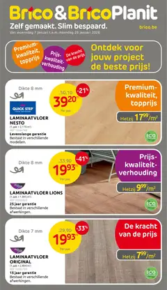 Brico - Folder - Voorbeeld van een folder van Brico, geldig van 07.01.2026