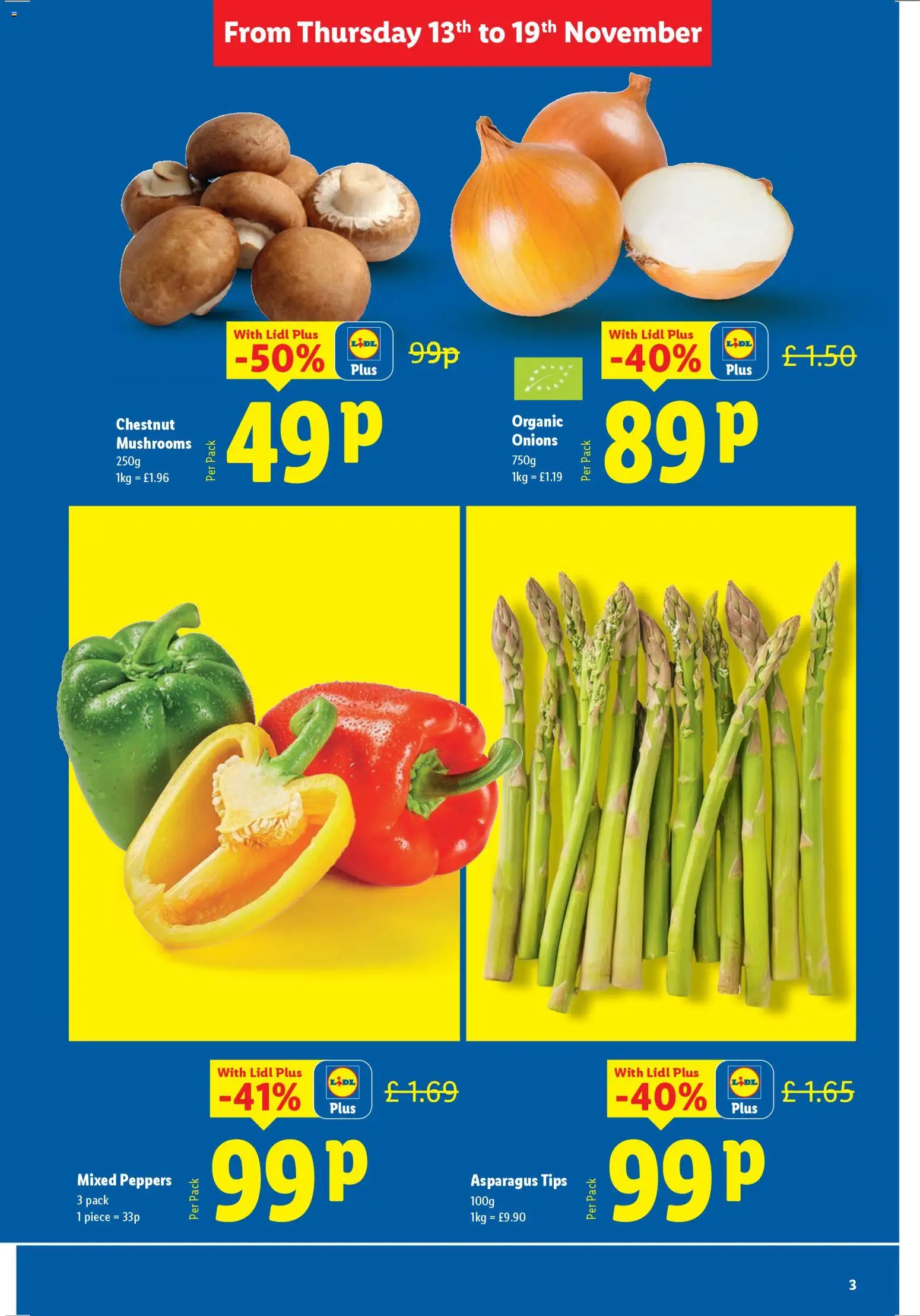 {H1} | Page: 3 | Products: Peppers, Mushrooms