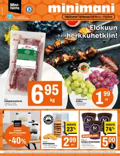 Katso Minimani tarjoukset voimassa alkaen 13.08.2025