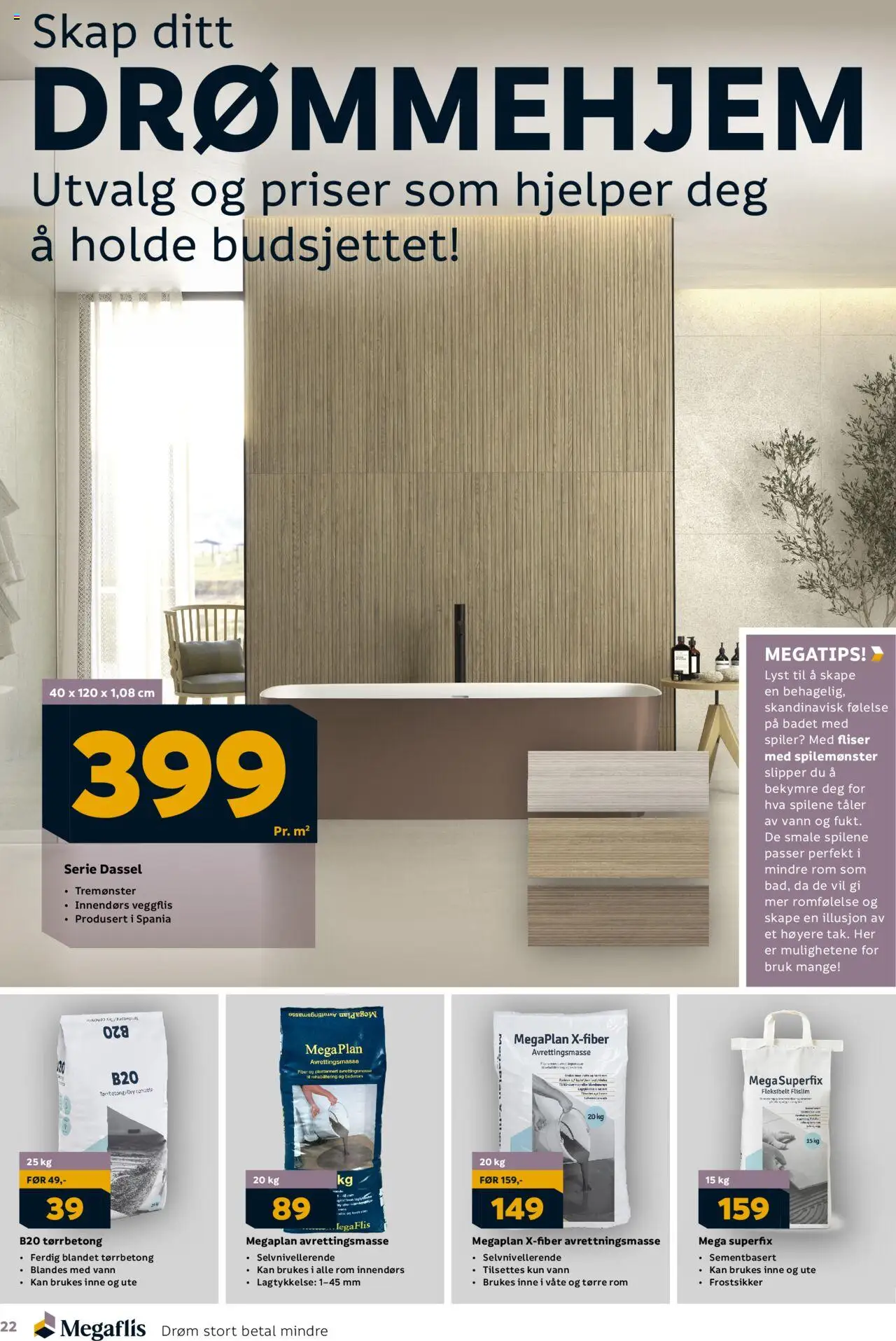 {H1} | Side: 22 | Produkter: Persienn, Вермішель