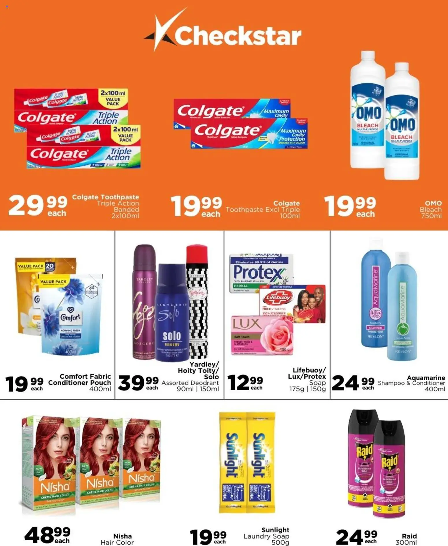 New Check Star catalogue – valid from 11.03.2026 | Page: 8 | Products: Multivitamins, Hair color, Soap, Toothpaste