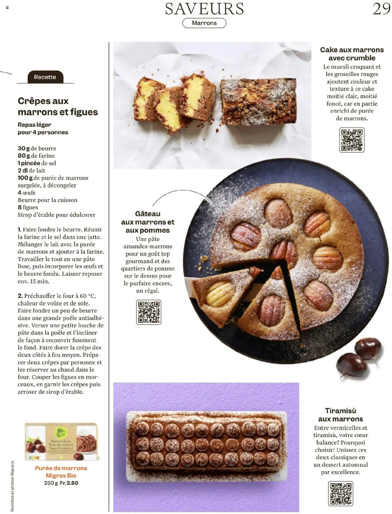 Migros Magazin FR – gültig ab 22.09.2025 | Seite: 29 | Produkte: Top