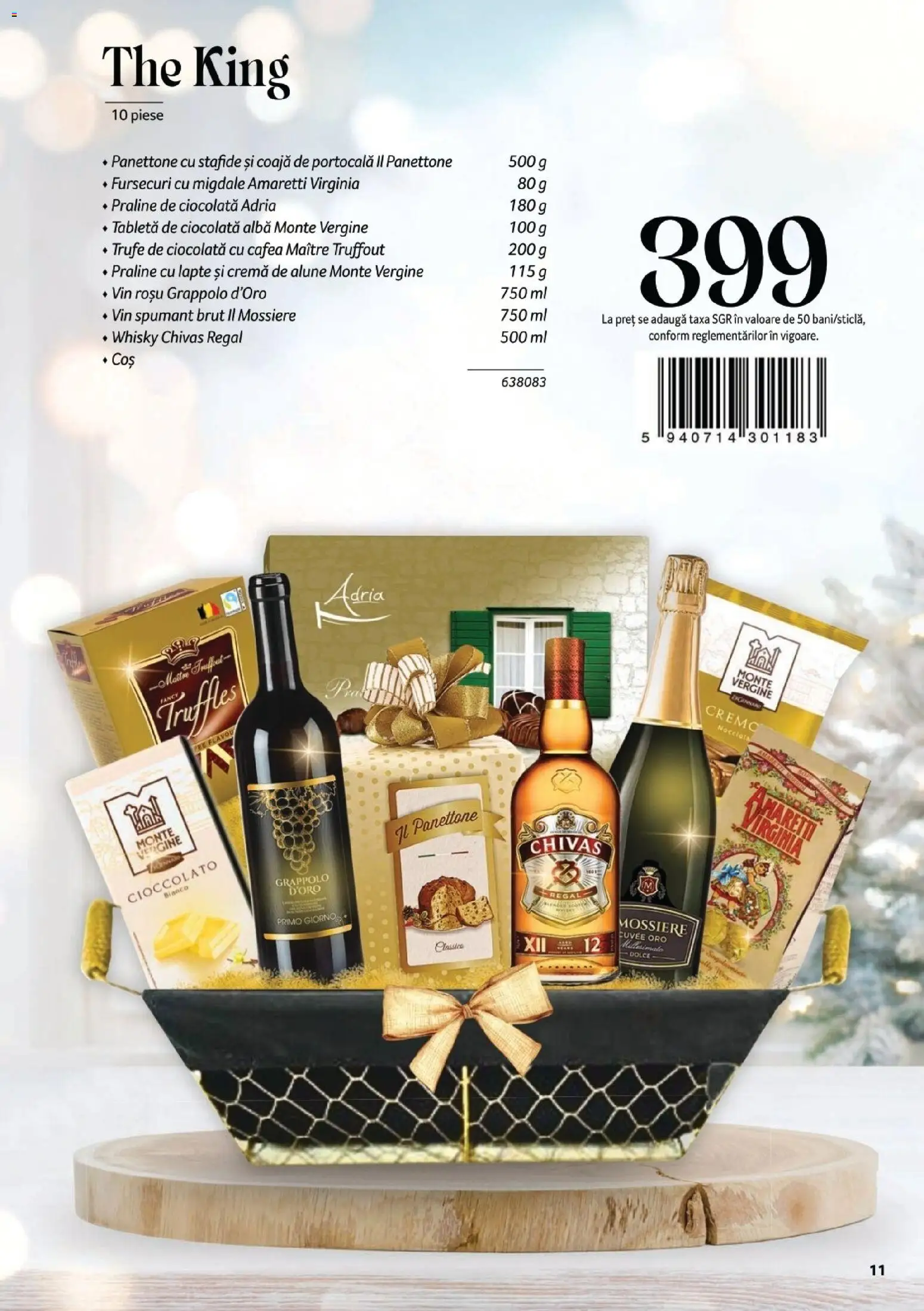 Noul catalog Selgros – valabil de la 07.11.2025 | Pagină: 11 | Produse: Alune, Praline, Cremă, Cafea