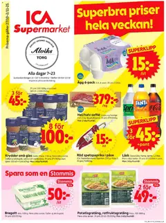 ICA Supermarket - Bromma - Förhandsvisning av reklamblad från butik ICA Supermarket aktuell från 27.10.2025