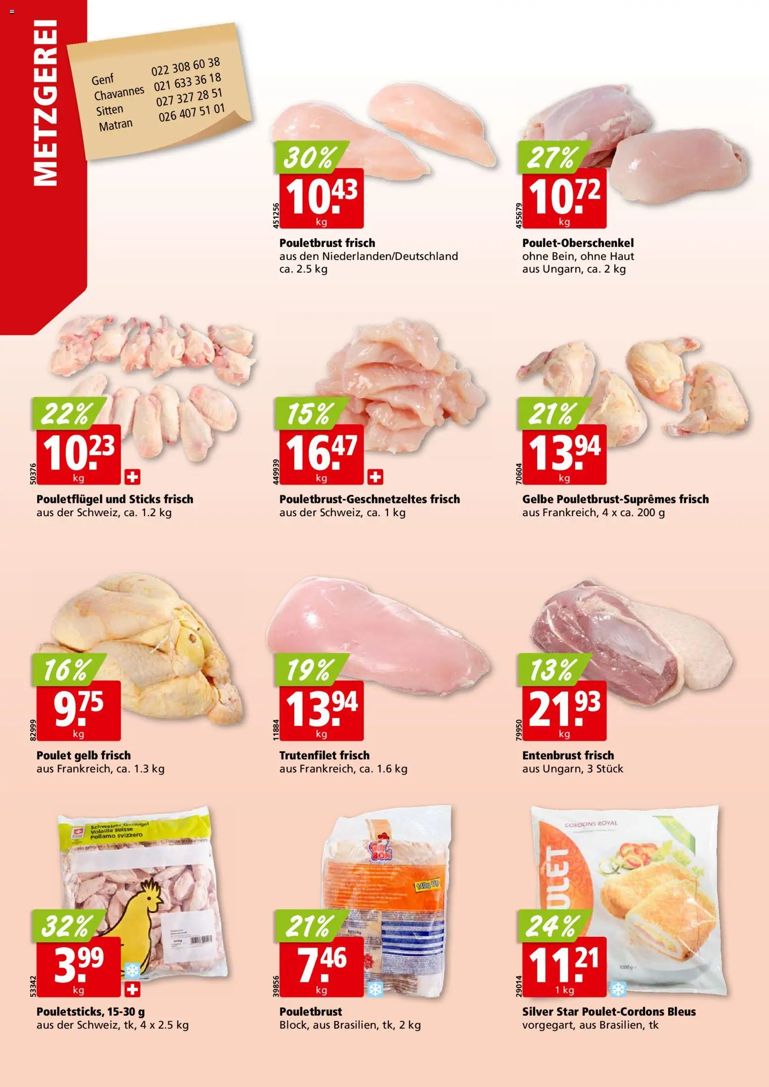 Aligro Aktionen – gültig ab 26.01.2026 | Seite: 6 | Produkte: Pouletbrust