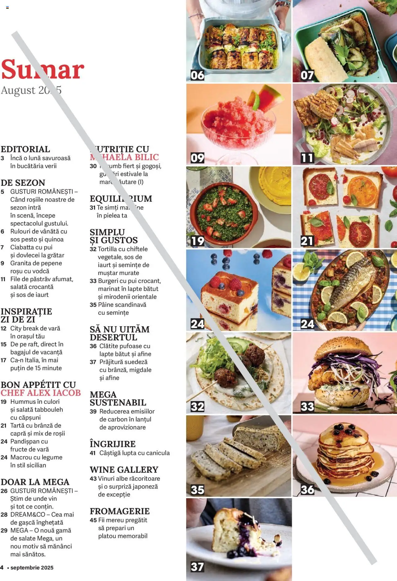 Mega Image catalog - Septembrie – valabil de la 28.08.2025 | Pagină: 4 | Produse: Migdale, Brânză, Roșii, Chiftele