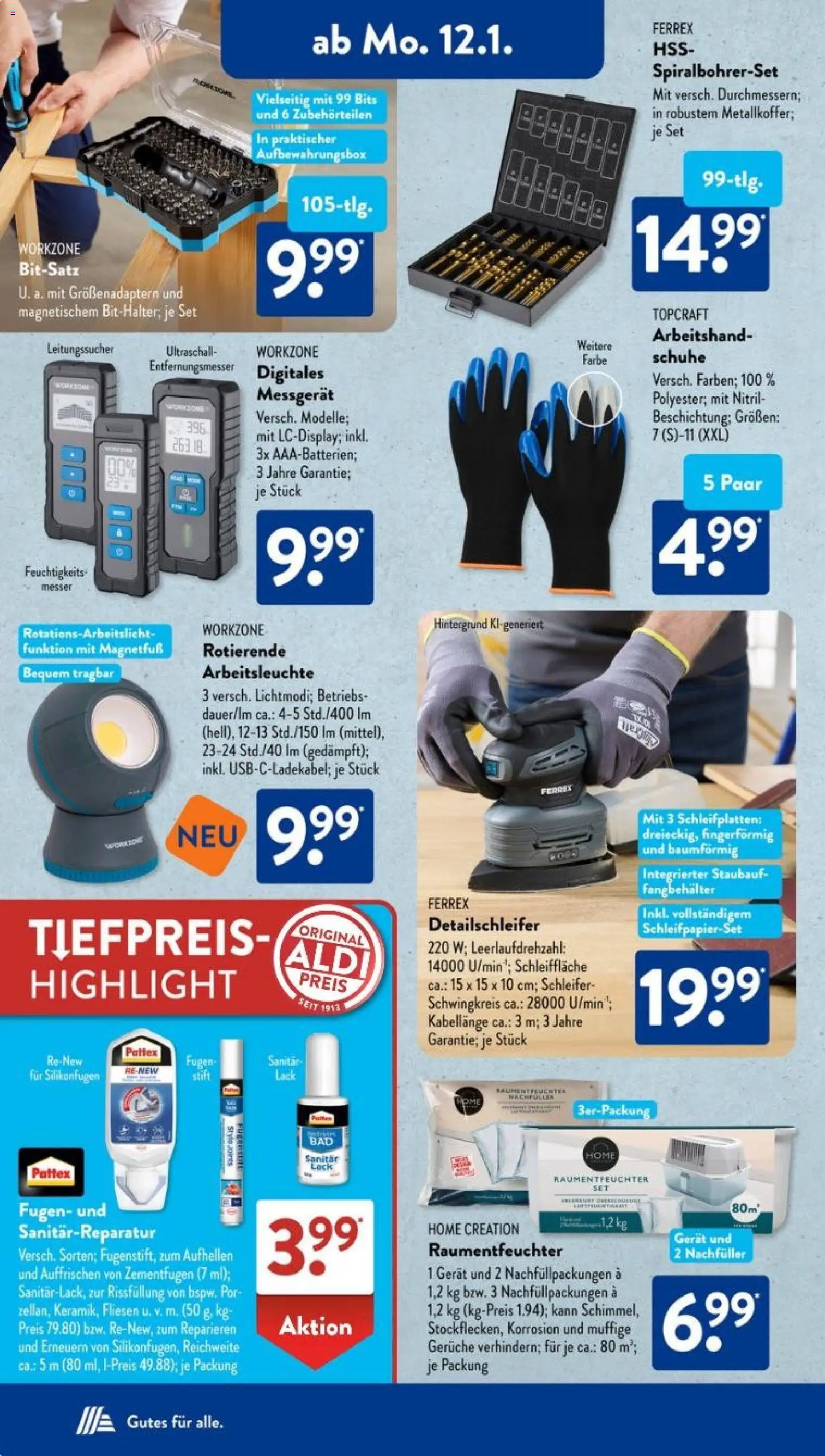 Aldi Süd Prospekt 	 – gültig ab 12.01.2026 | Seite: 4 | Produkte: Home creation