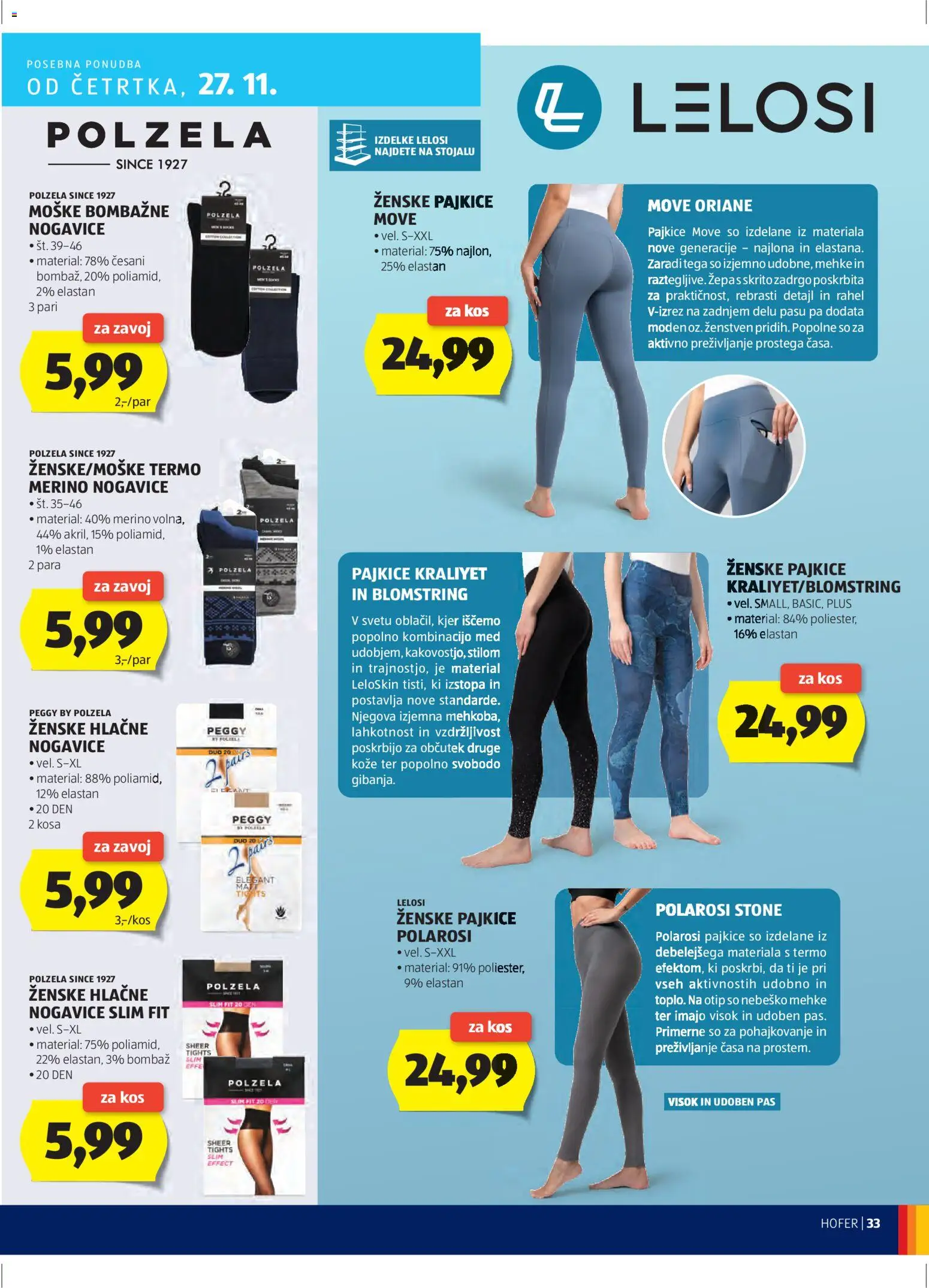 Hofer SI katalog | vrijedi od 20.11.2025 | Stranica: 33