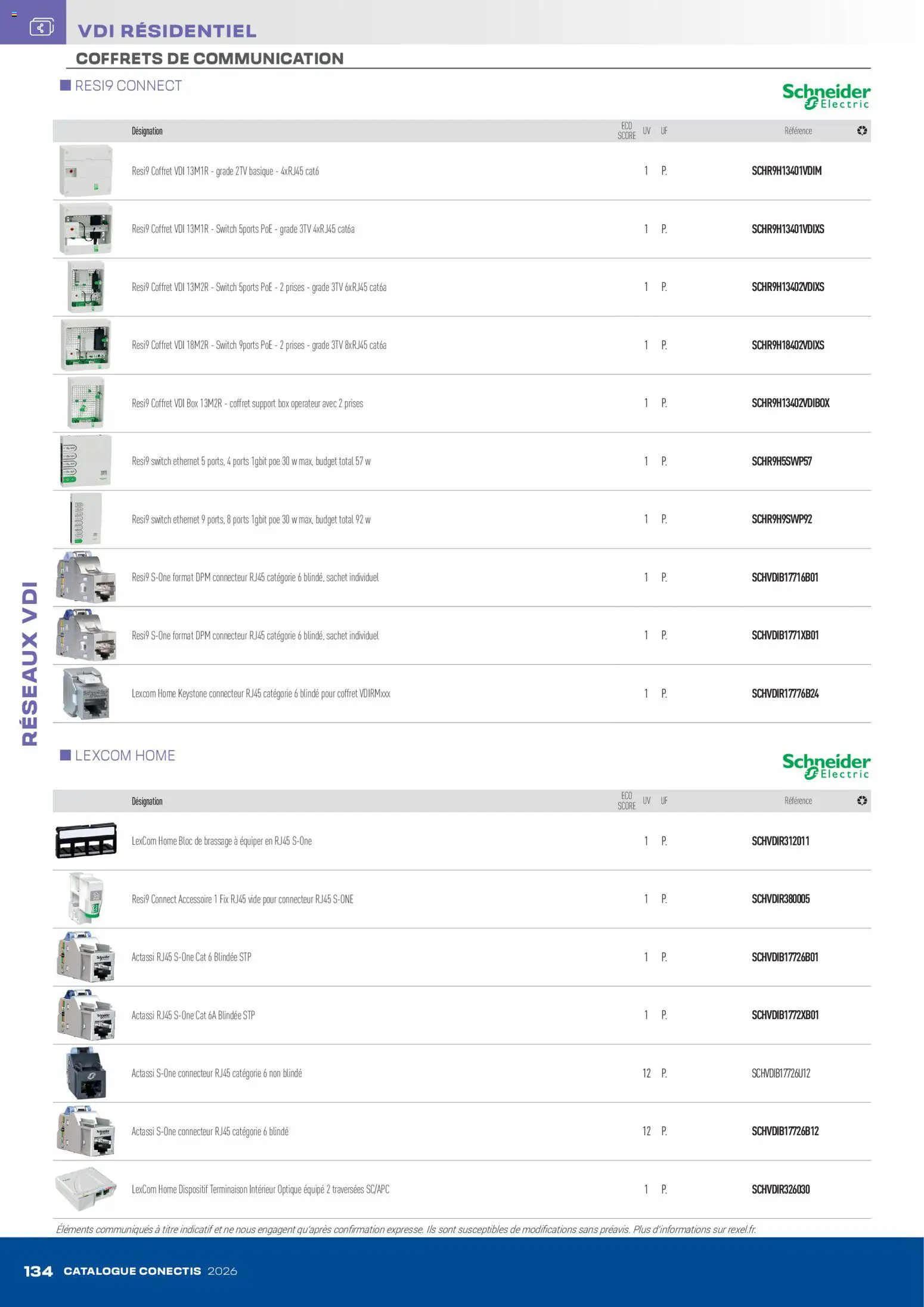 {H1} | Page: 134 | Produits: Connecteur, Prises