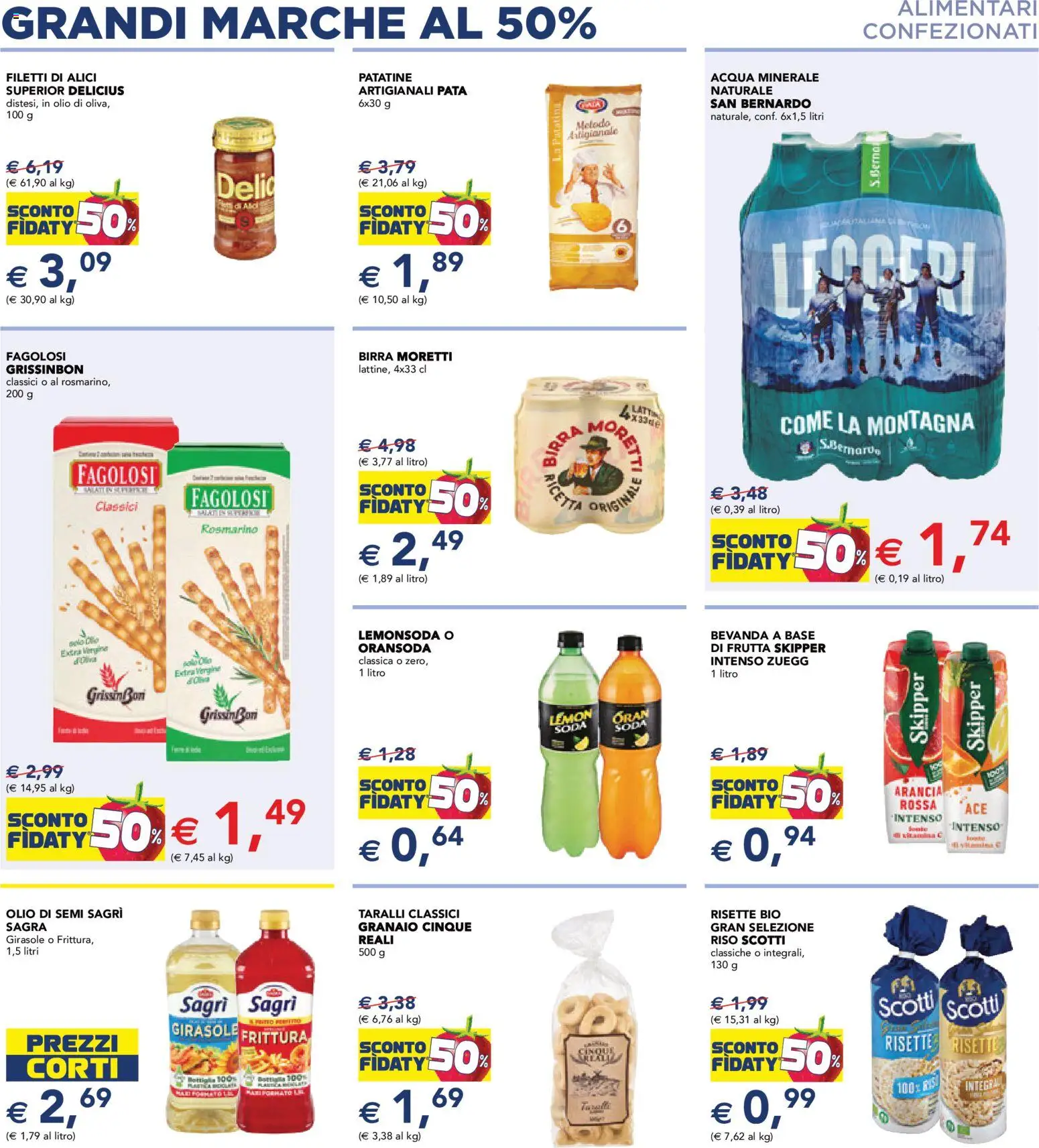 Volantino Esselunga S del 29.01.2026 | Pagina: 7 | Prodotti: Rosmarino, Birra, Acqua, Arancia