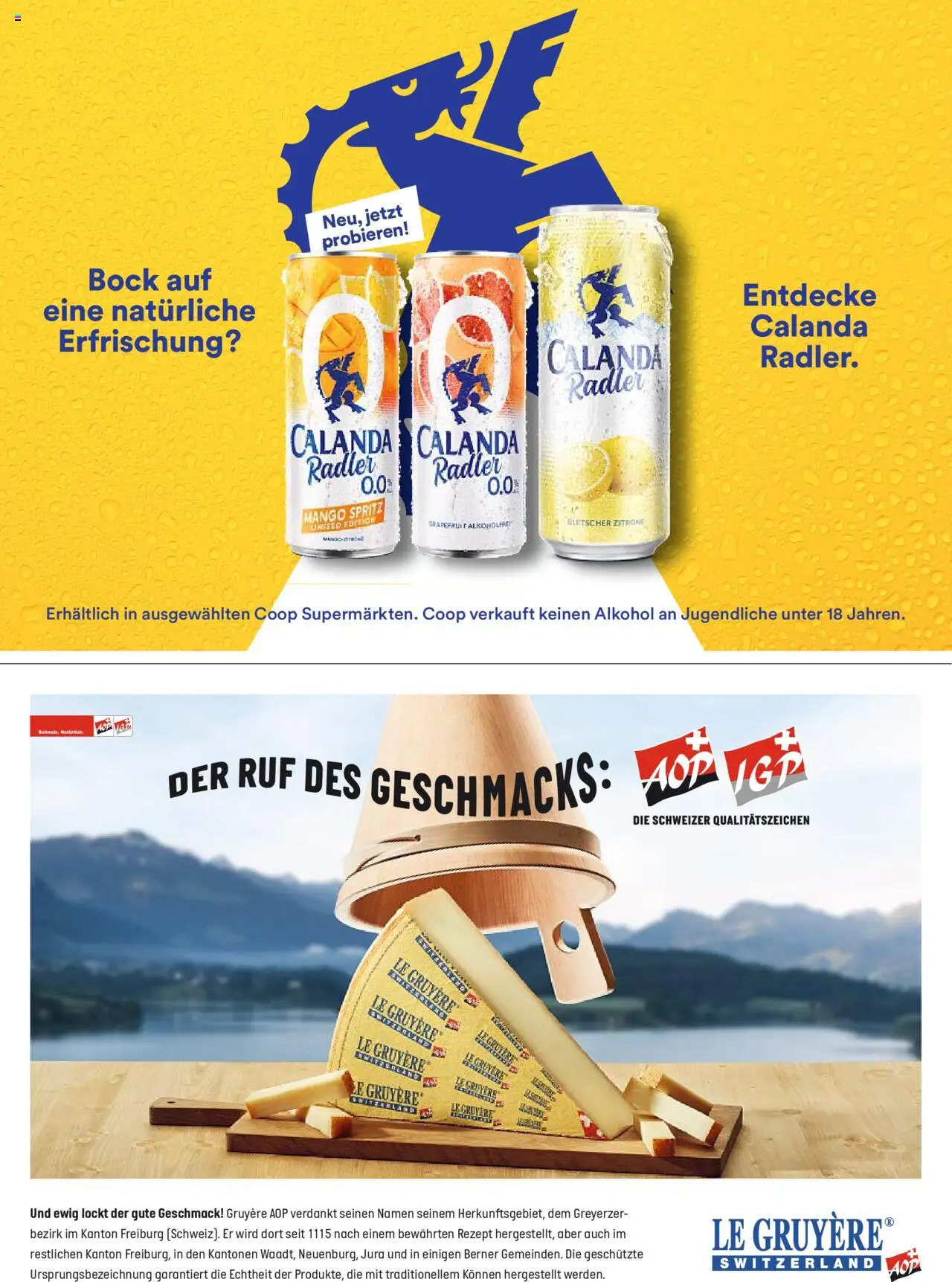 Coop Magazin ab 18.06.2025 | Seite: 36 | Produkte: Jura, Grapefruit, Mango, Zitrone