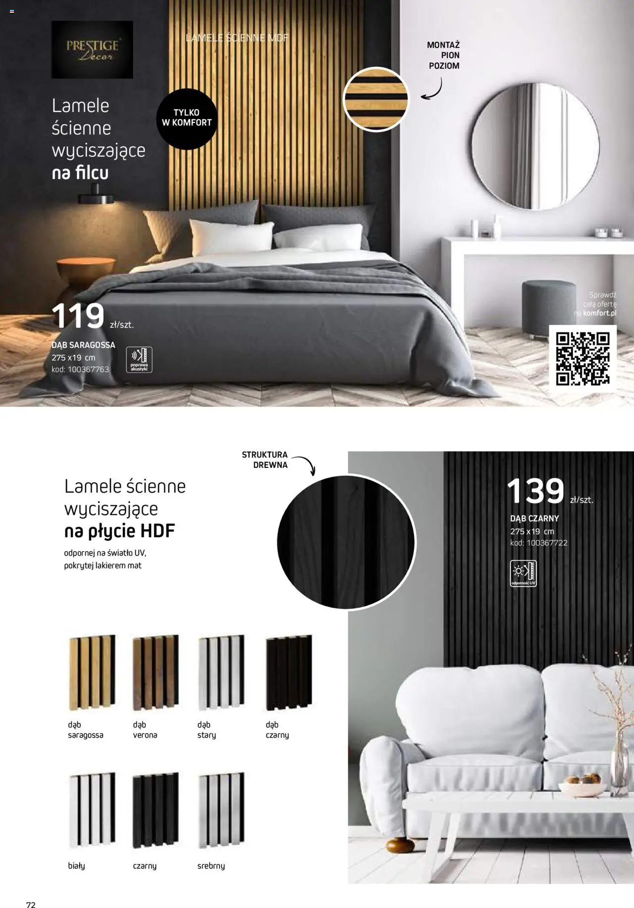 Komfort Gazetka - Katalog Podłogi I Drzwi od 26.06.2024 | Strona: 72