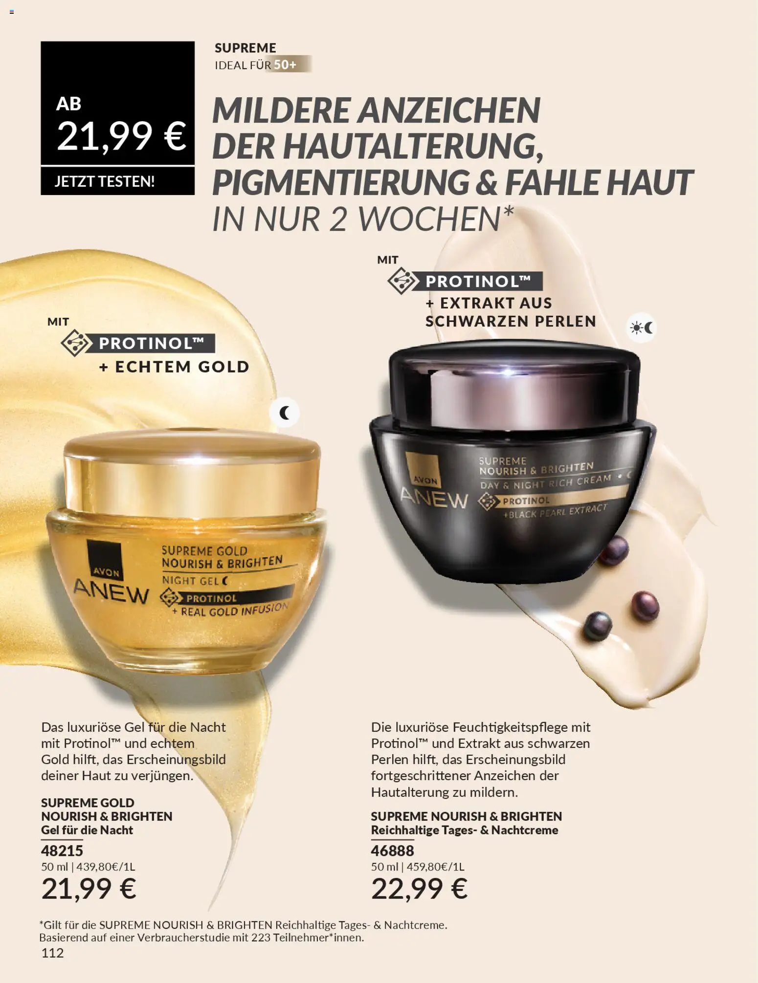 AVON Katalog März 2026 – gültig ab 01.03.2026 | Seite: 114 | Produkte: Nachtcreme