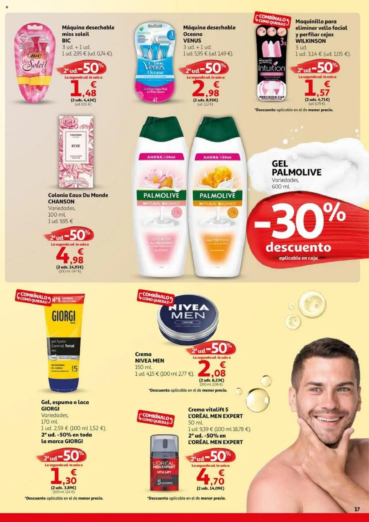 Alcampo -  HP Nacional  │ válido desde el 03.06.2025 | Página: 17 | Productos: Máquina desechable, Leche, Crema, Caja