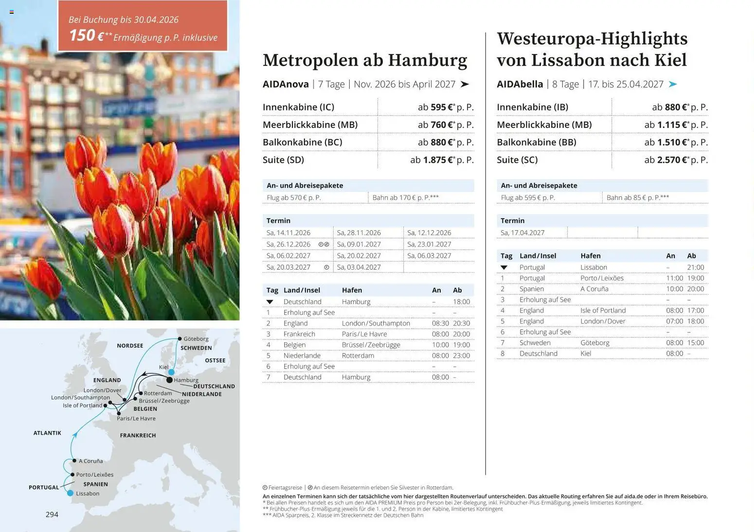 Aida Prospekt 	 – gültig ab 01.10.2025 | Seite: 32