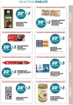 U Express - Prévisualisation de U Express - Ma Sélection Carte U Octobre valide à partir de 20.10.2025 | Page: 7 | Produits: Tablette, Poire, Farine, Huile