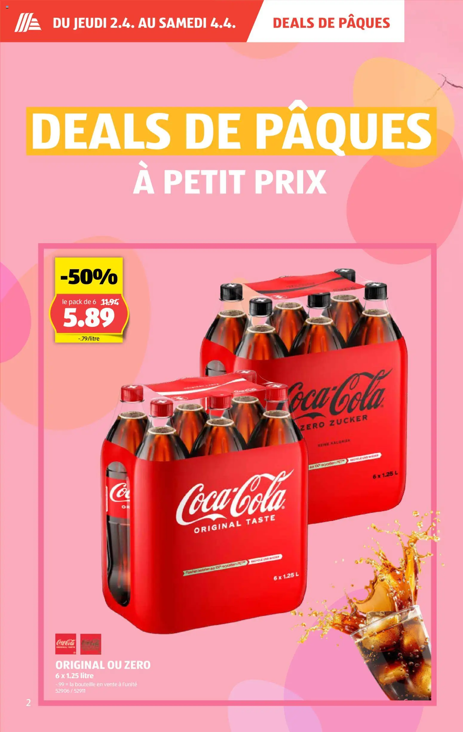 Aldi aktionen FR – gültig ab 02.04.2026 | Seite: 3 | Produkte: Zucker