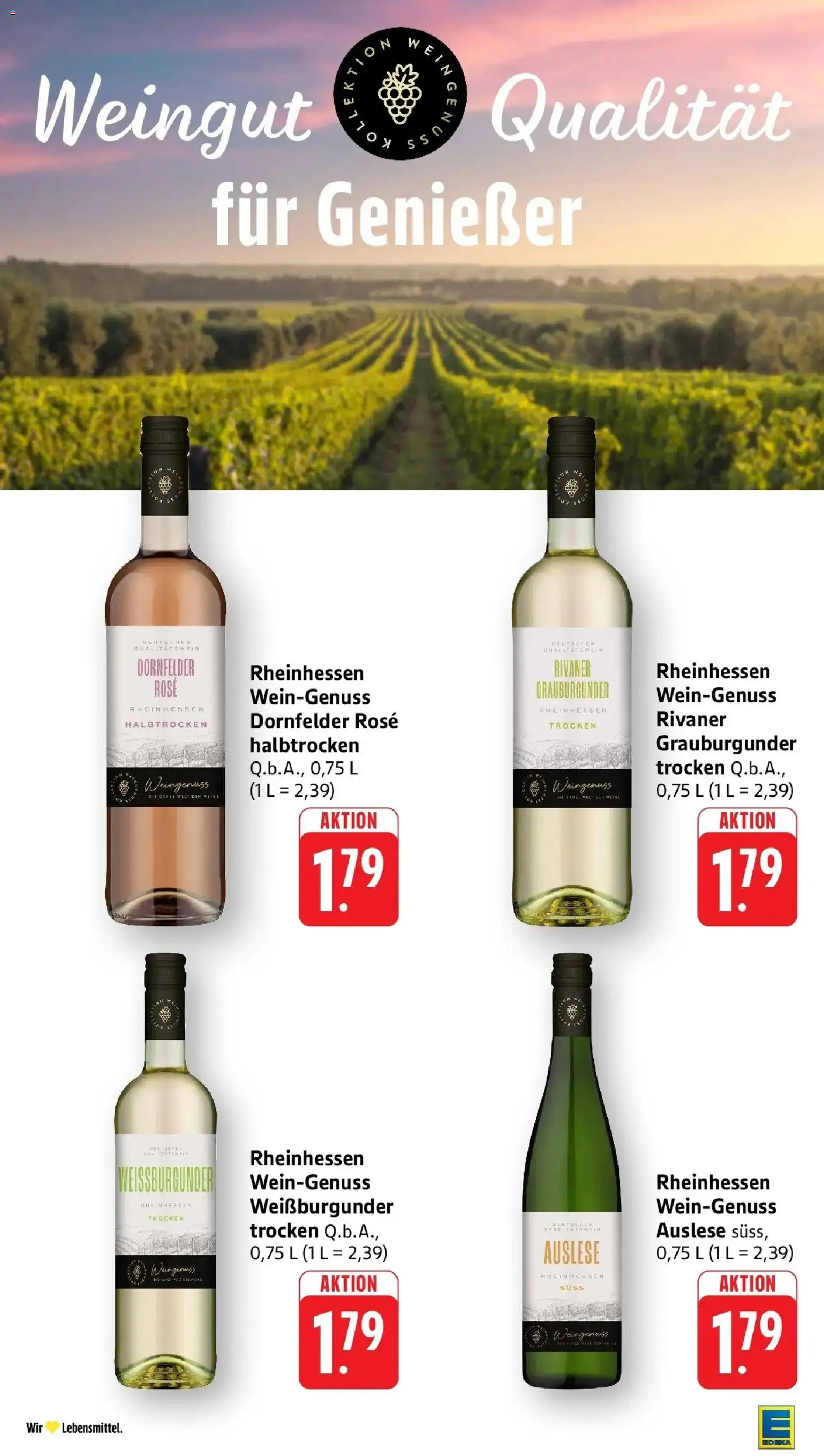 Edeka prospekt Möglingen	 – gültig ab 09.03.2026 | Seite: 30 | Produkte: Wein