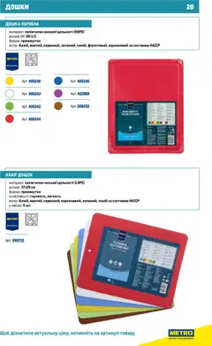 Metro акції дійснийкції з 16.07.2025 | Сторінка: 20 | Товари: Дошка