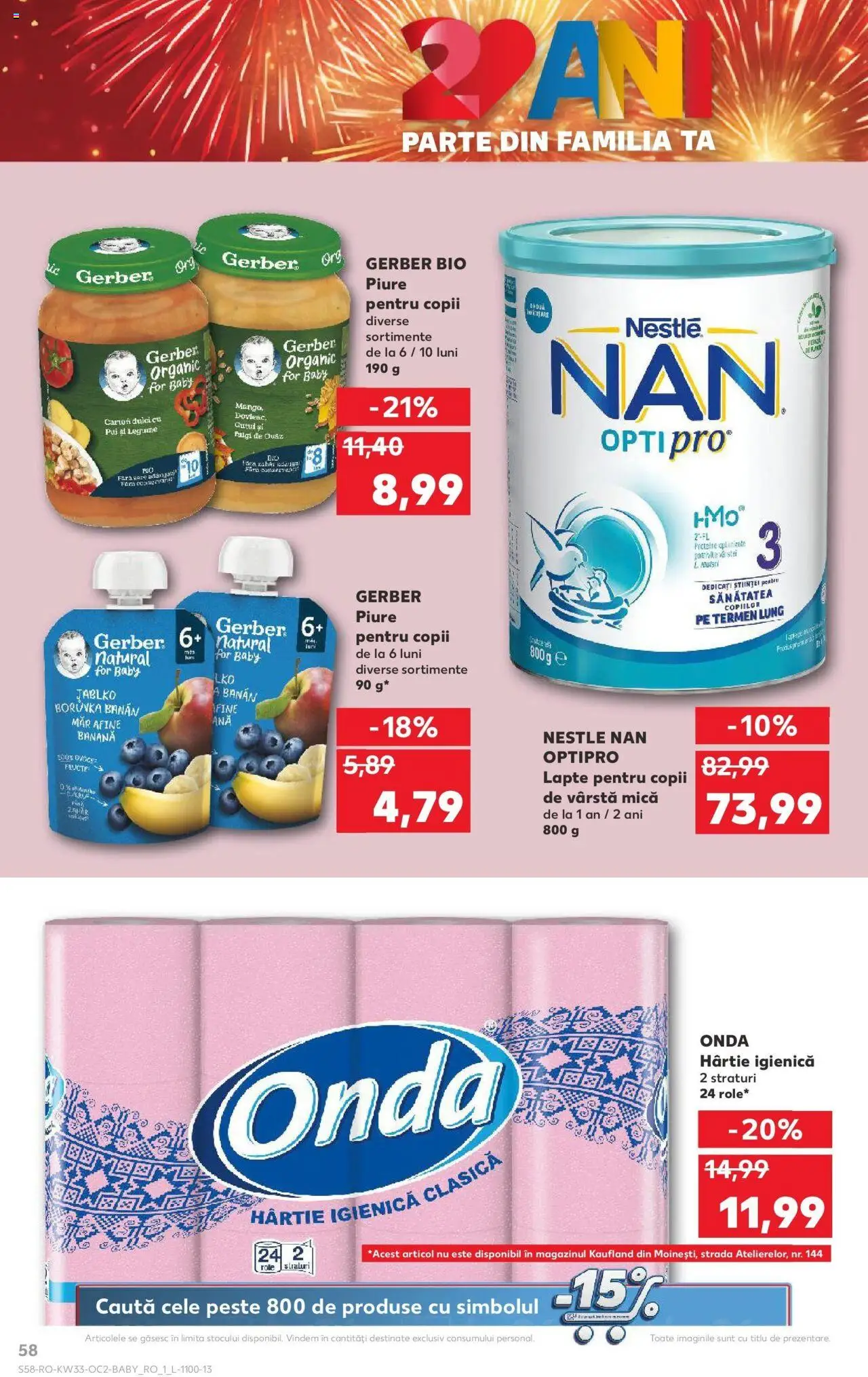 Catalog Kaufland - Alexandria – valabil de la 13.08.2025 | Pagină: 58 | Produse: Afine, Masaüstü kılıfı, Pește, Fructe