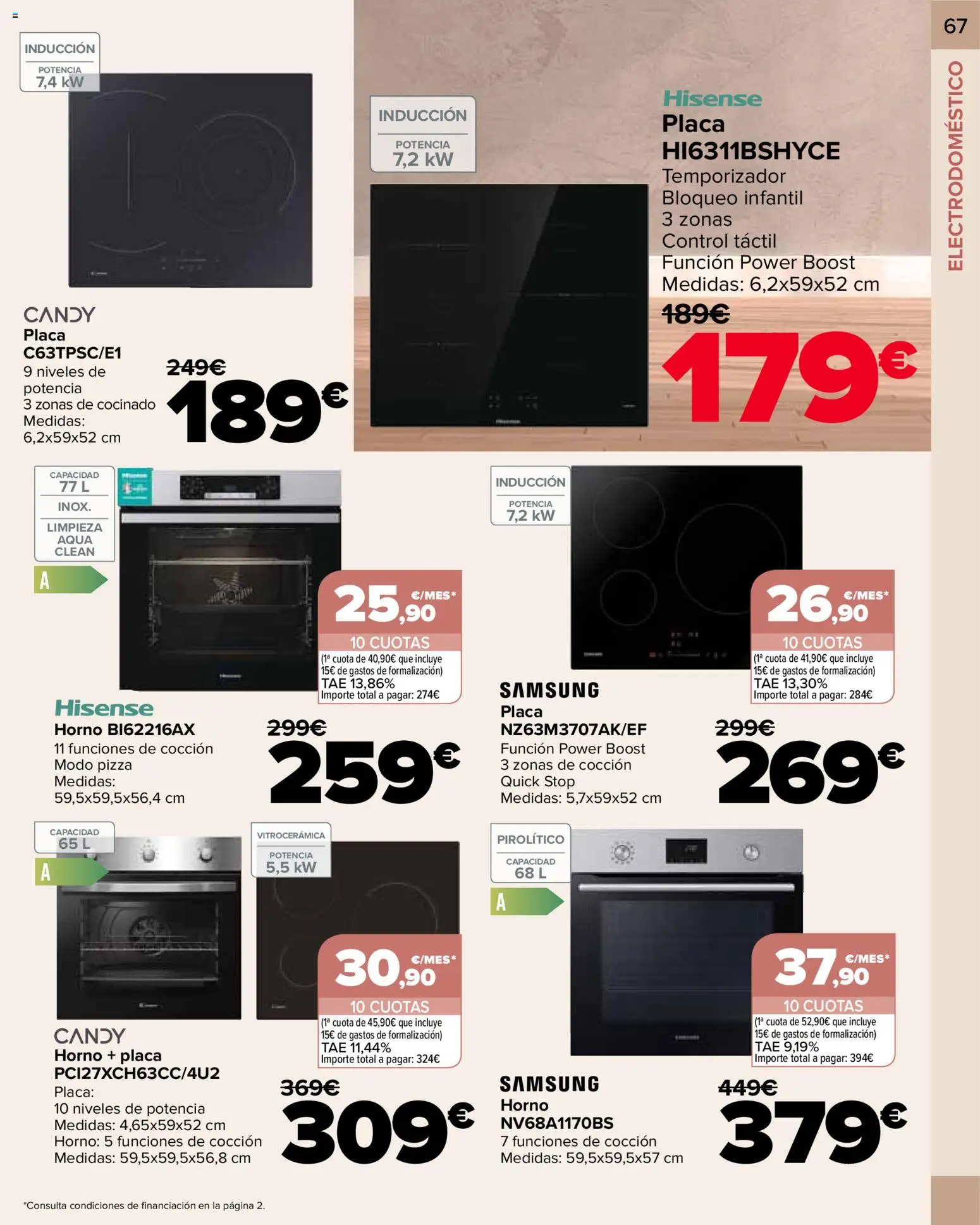 Carrefour folleto │ válido desde el 09.01.2026 | Página: 67 | Productos: Pizza, Horno