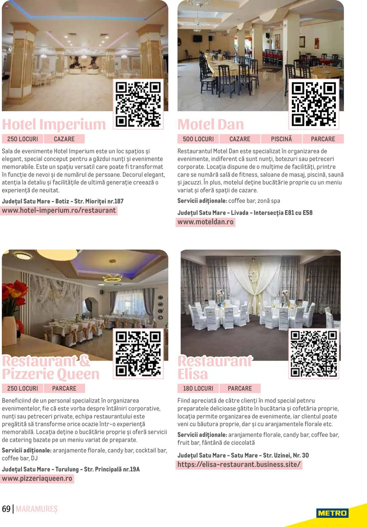 Metro catalog - Ghid Locații pentru Evenimente – valabil de la 09.05.2024 | Pagină: 69 | Produse: Piscină, Bucătărie, Ciocolată, Cocktail