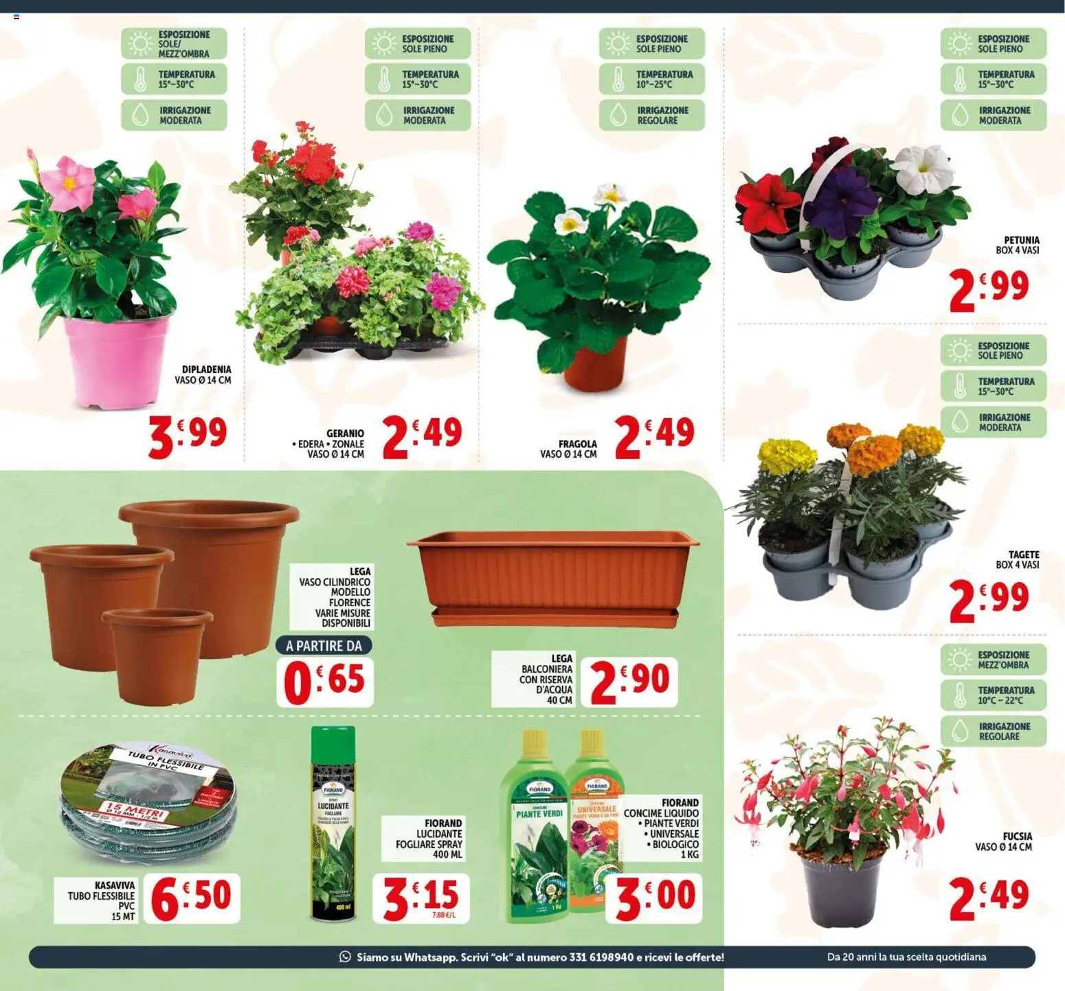 Volantino Decò del 17.03.2026 | Pagina: 23 | Prodotti: Concime, Tubo, Vaso