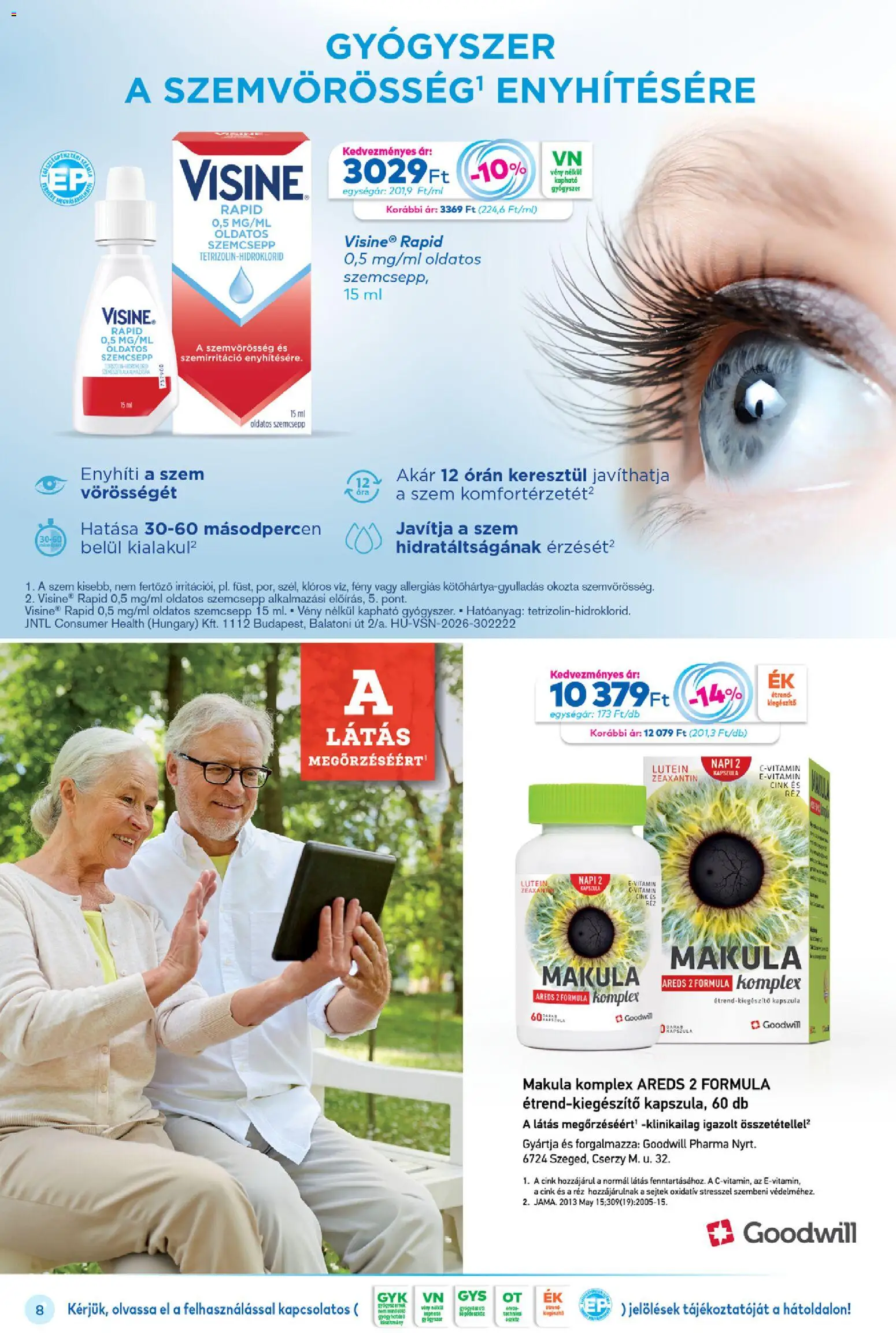 Gyöngy Patikák akciós ujság - amely érvényes a következő dátumtól: 01.04.2026 | Oldal: 8