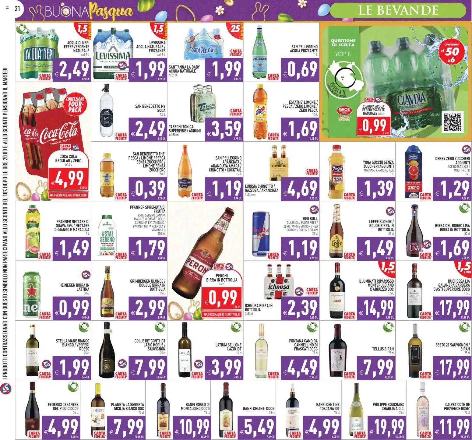 Volantino PIM Supermercati del 27.03.2026 | Pagina: 21 | Prodotti: Birra, Tè, Zucchero, Ananas
