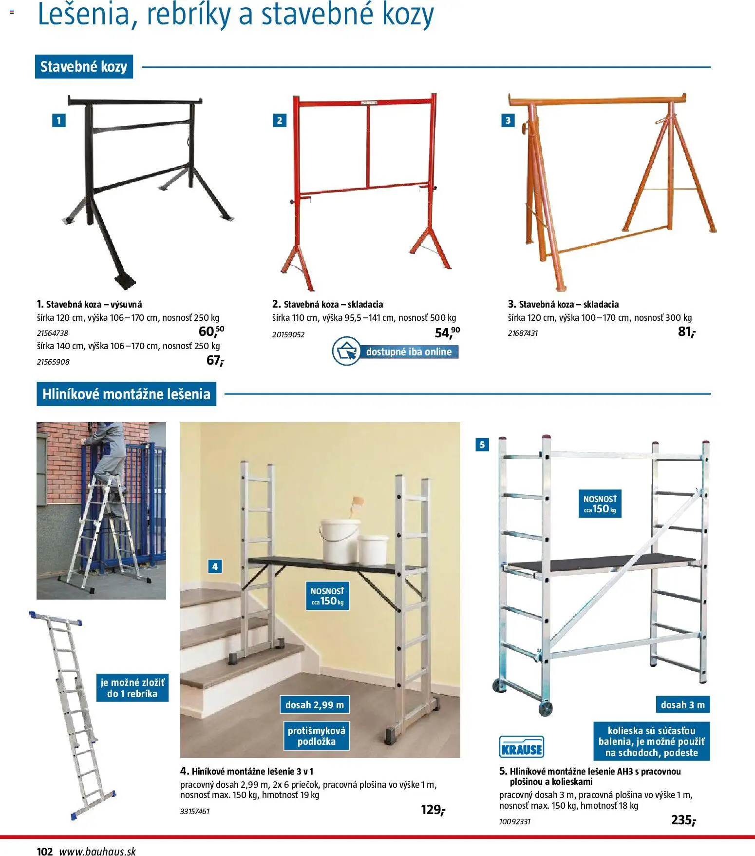 Nové Bauhaus akcie – leták je platný od 26.01.2026 | Strana: 102