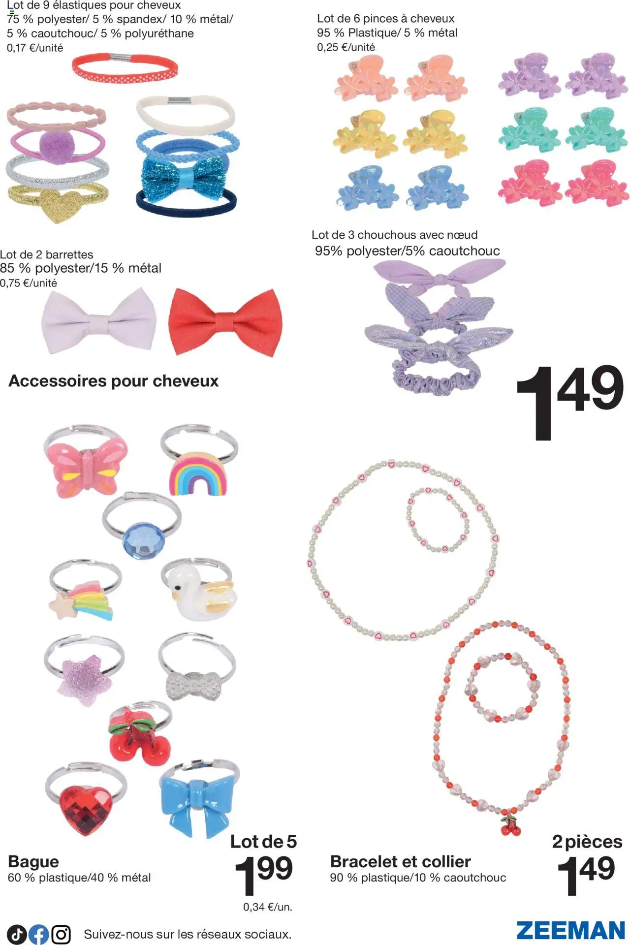  | Page: 27 | Produits: Pinces, Collier, Bague, Barrettes
