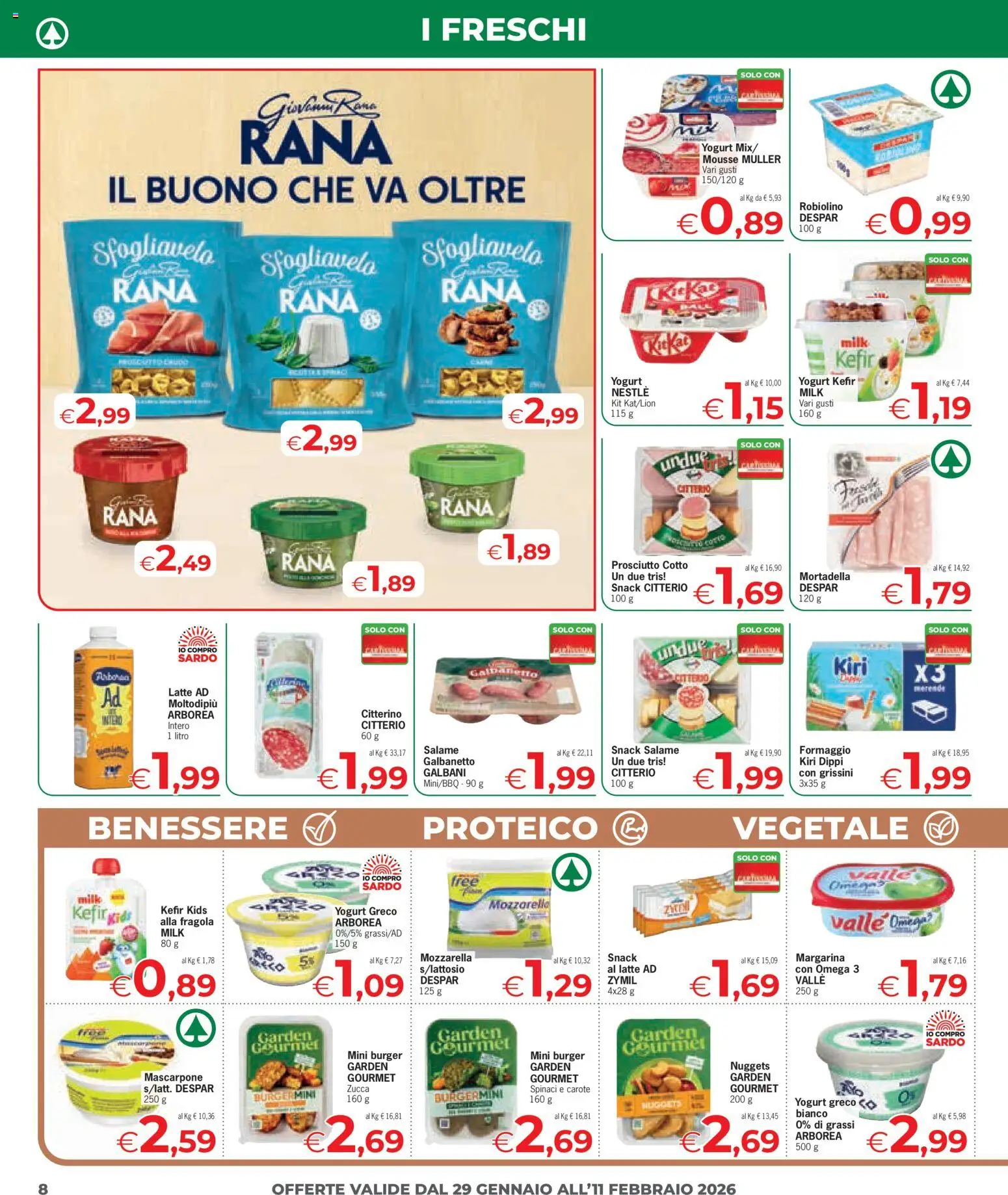 Volantino Eurospar del 29.01.2026 | Pagina: 8